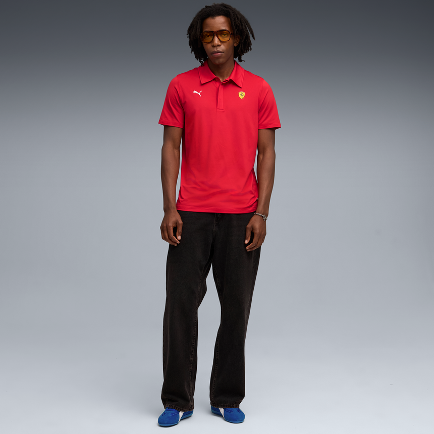 Ferrari polo, Puma, športové oblečenie cloudspun, červené 🔥