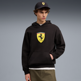 Ferrari mikina s kapucňou, Puma, športové oblečenie, štítové logo, čierna 🔥