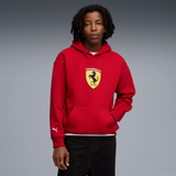 Ferrari mikina s kapucňou, Puma, športové oblečenie, štítové logo, červená 🔥
