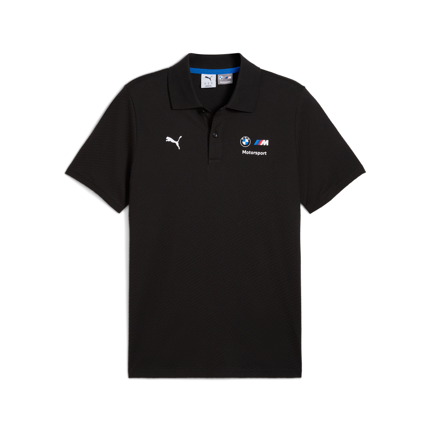 BMW jaquardové polo, Puma, MMS, čierne 🔥