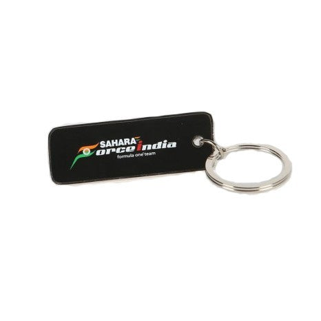 Kľúčenka Force India, FI Team Logo Metal, čierna, 2015
