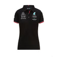 Mercedes Dámske Polo, Team, Čierna, 2021 - FansBRANDS®