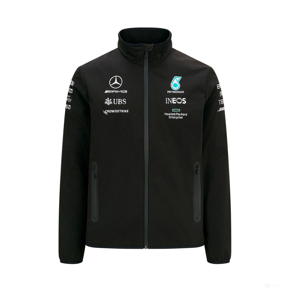 Softshellová bunda Mercedes, Team, čierna, 2021 - FansBRANDS®