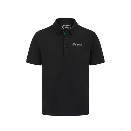 Mercedes Polo, Classic, Black, 2022 - FansBRANDS®