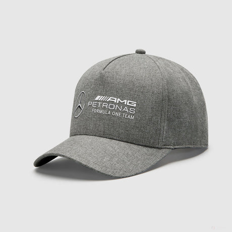 Mercedes baseball cap, racer, grey - FansBRANDS®