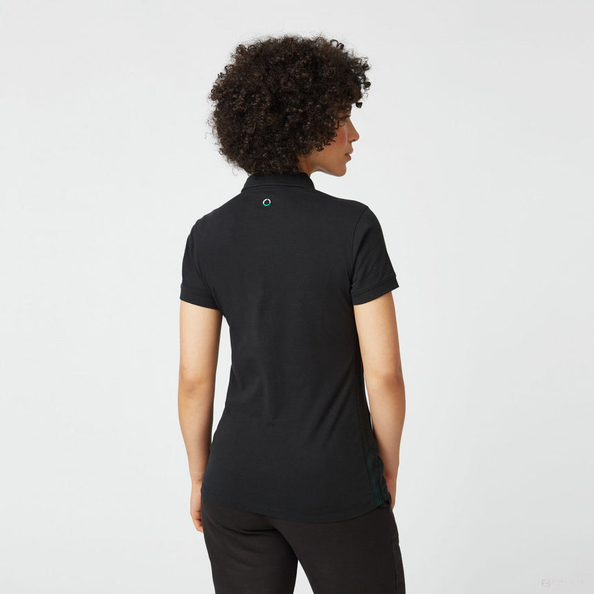 Mercedes Dámske Polo, Classic, Black, 2022 - FansBRANDS®