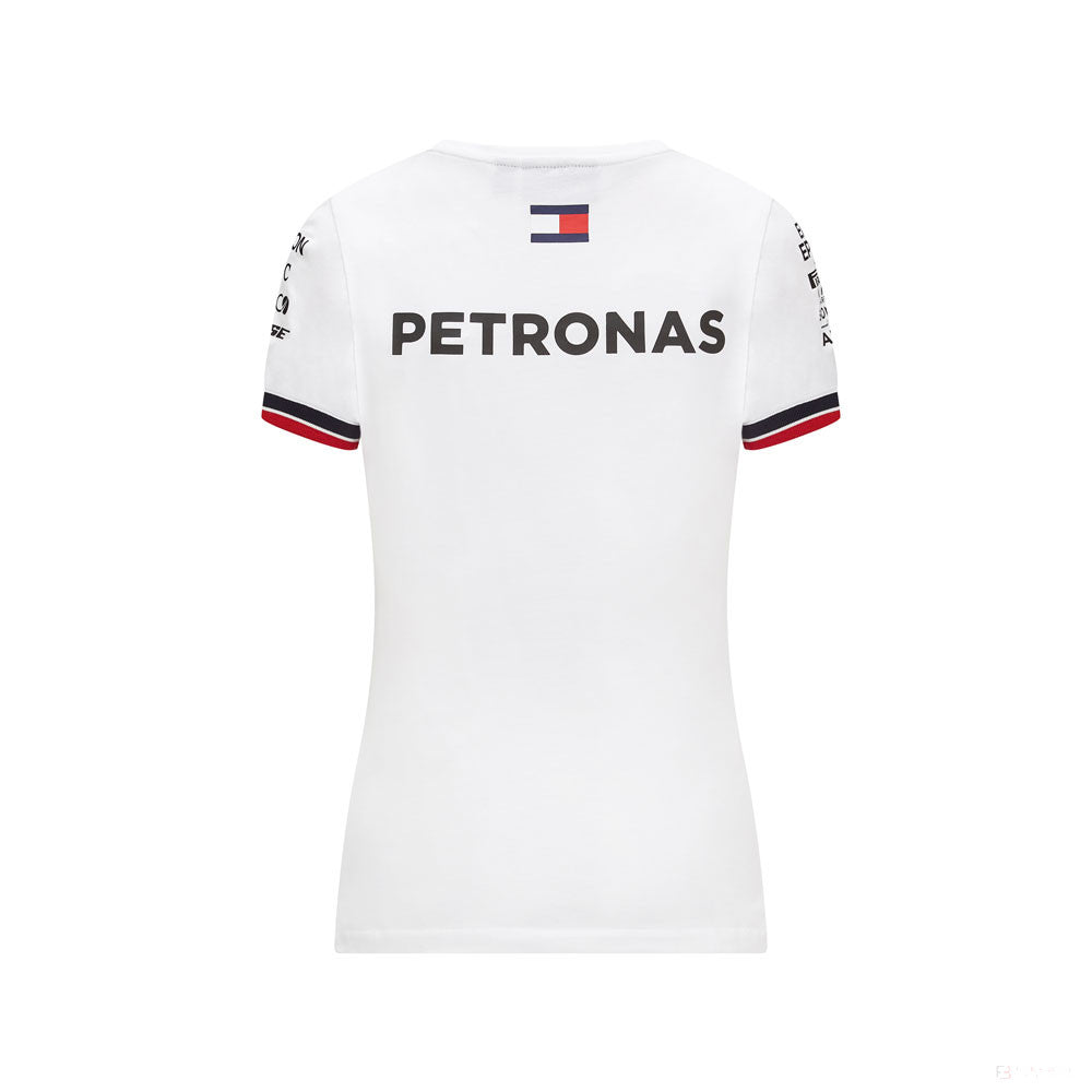 Dámske tričko Mercedes, Team, biele, 2021