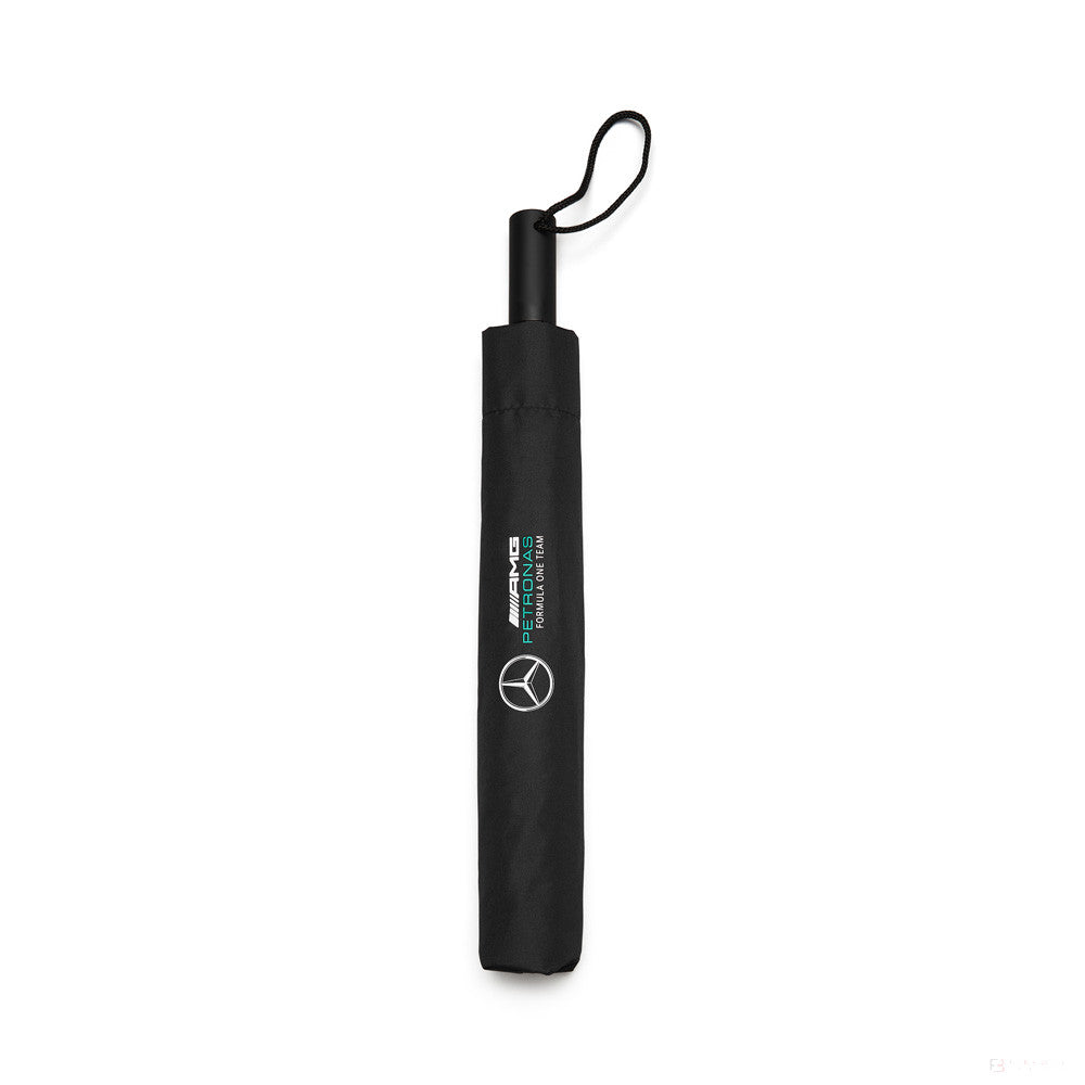 Mercedes kompaktný dáždnik, čierny, 2022 - FansBRANDS®