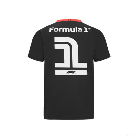 Tričko Formuly 1, Oblečenie pre futbalové fanúšikov, čierne, 2022
