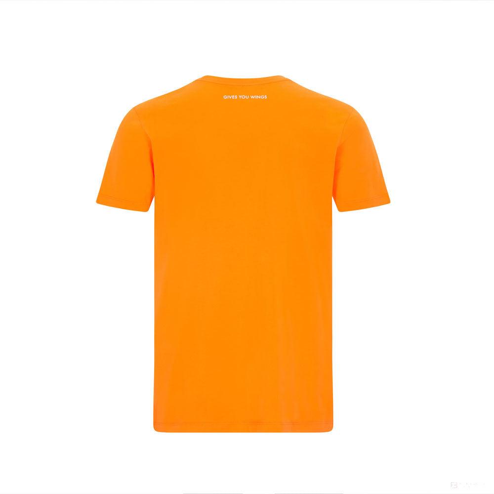 Tričko Red Bull, veľké logo, oranžové, 2021