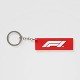 Kľúčenka Formuly 1, logo F1, červená, 2022