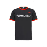 Tričko Formuly 1, Ringer, čierne, 2022