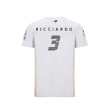 Tričko McLaren, Daniel Ricciardo, biele, 2021