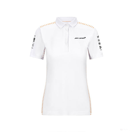 Dámske pólo McLaren, tím, biela, 2021 - FansBRANDS®