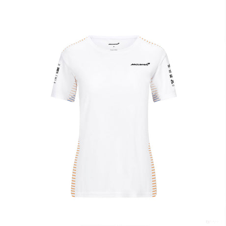 Dámske tričko McLaren, tím, biele, 2021 - FansBRANDS®