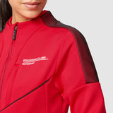 Dámska softshellová bunda Porsche Fanwear, červená, 2022 - FansBRANDS®