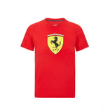 Ferrari tričko, veľký štít, červené, 2021 - FansBRANDS®