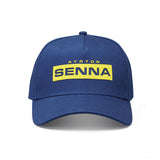 Bejzbalová šiltovka Ayrton Senna, logo, modrá, 2021