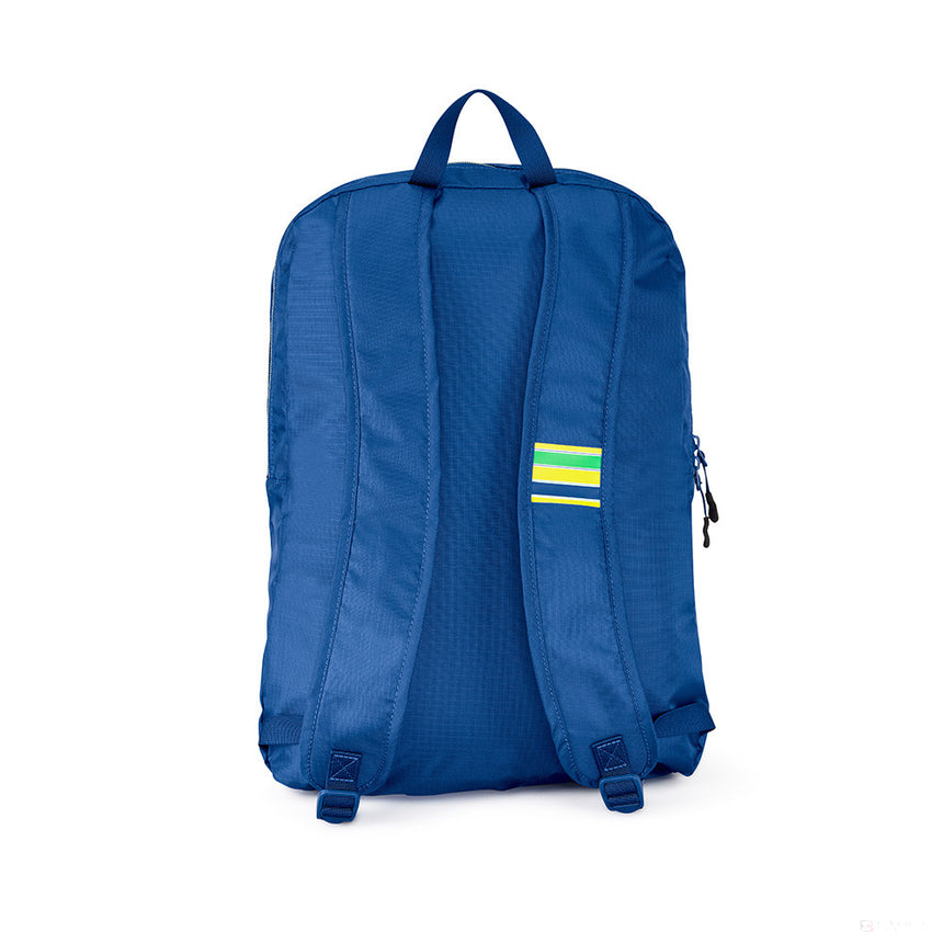 Batoh Ayrton Senna, zbaliteľný, modrý, 2021 - FansBRANDS®
