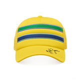 Bejzbalová čiapka Ayrton Senna, Trucker, žltá, 2021 - FansBRANDS®