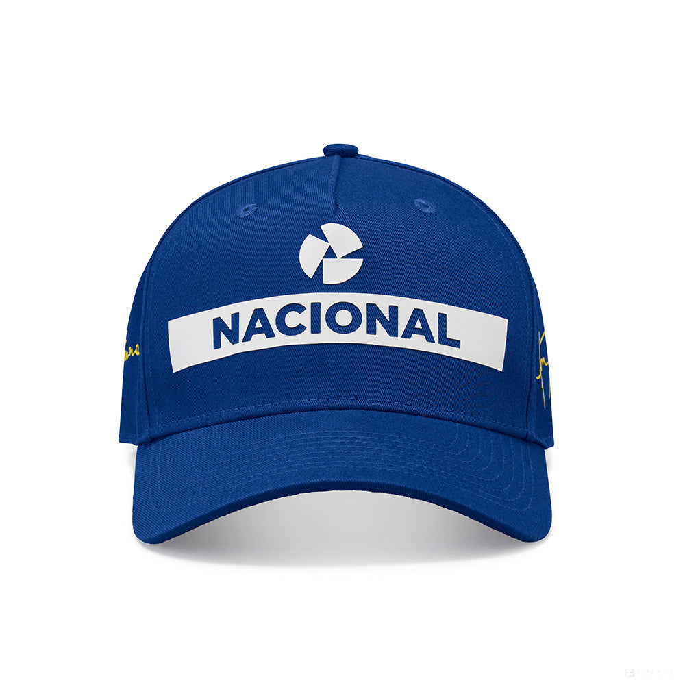 Bejzbalová čiapka Ayrton Senna, Nacional, modrá, 2021 - FansBRANDS®