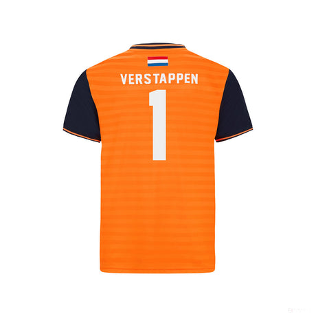 Tričko Red Bull, športové oblečenie Max Verstappen, oranžové, 2022 - FansBRANDS®