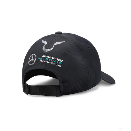 Bejzbalová čiapka Mercedes, Lewis Hamilton, dospelá, čierna, 2022
