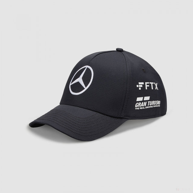 Baseballová čiapka Mercedes, Lewis Hamilton, deti, čierna, 2022 - FansBRANDS®