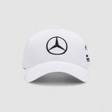 Bejzbalová čiapka Mercedes, Lewis Hamilton, deti, biela, 2022 - FansBRANDS®
