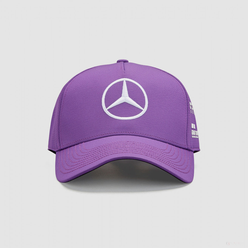 Bejzbalová čiapka Mercedes, Lewis Hamilton, deti, fialová, 2022 - FansBRANDS®