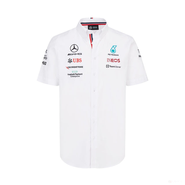 Tričko Mercedes, tím, biele, 2022 - FansBRANDS®