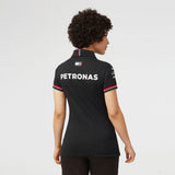 Mercedes Dámske Polo, Team, Čierna, 2022 - FansBRANDS®