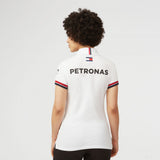 Mercedes Dámske Polo, Team, Biela, 2022 - FansBRANDS®