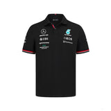 Mercedes Polo, Team, Black, 2022