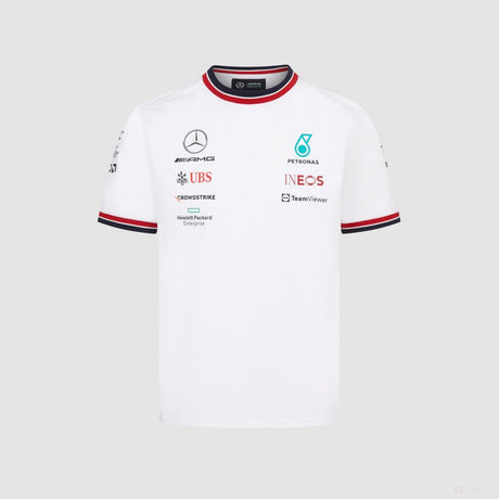 Detské tričko Mercedes, Team, biele, 2022 - FansBRANDS®