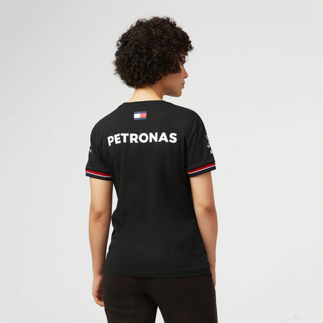 Dámske tričko Mercedes, tímové, čierne, 2022 - FansBRANDS®