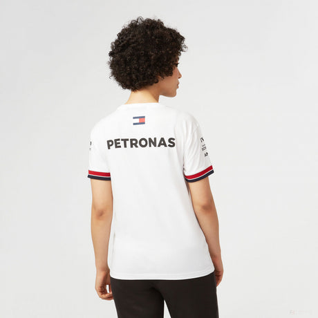 Dámske tričko Mercedes, tímové, biele, 2022 - FansBRANDS®