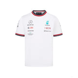 Tričko Mercedes, Team, biele, 2022