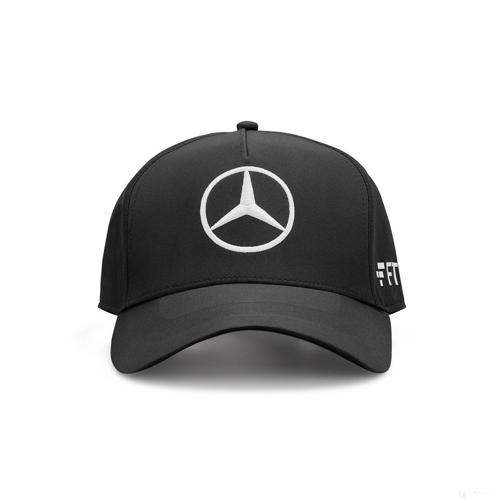 Bejzbalová čiapka Mercedes, George Russell, pre dospelých, čierna, 2022