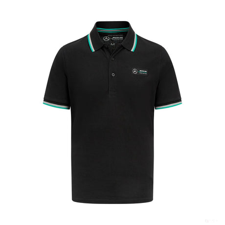 Mercedes polo, classic, black - FansBRANDS®