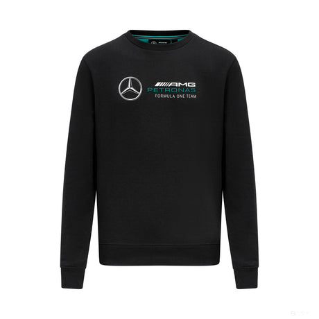 Mercedes crew sweatshirt, black - FansBRANDS®