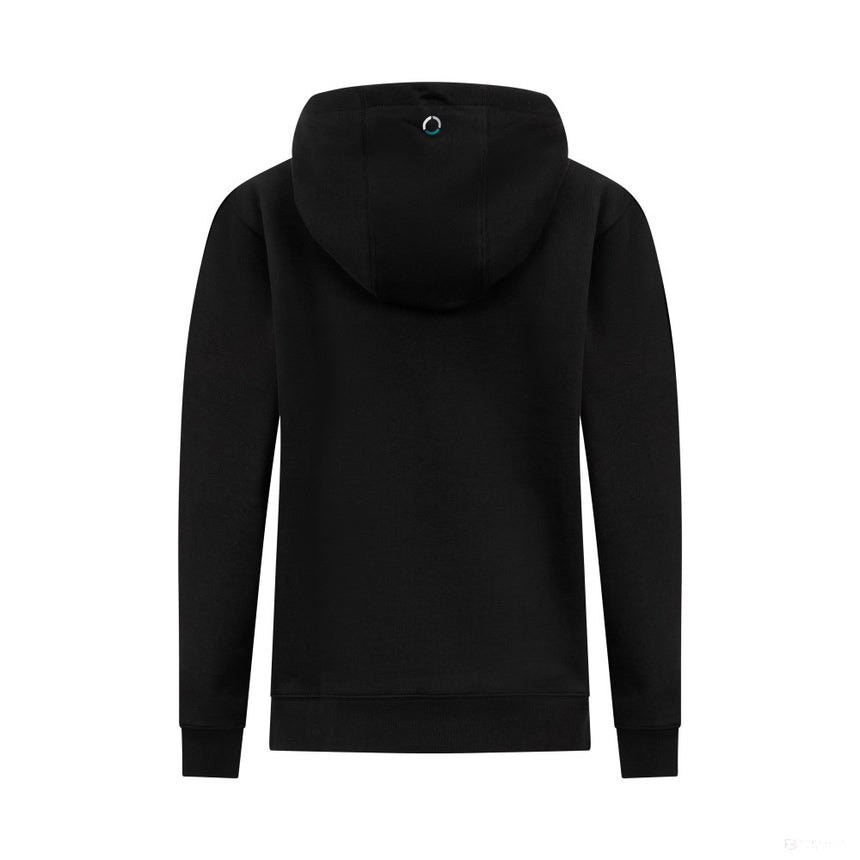 Mercedes sweatshirt, hooded, AMG logo, kids, black - FansBRANDS®