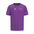 Mercedes t-shirt, Lewis Hamilton, sports, purple - FansBRANDS®