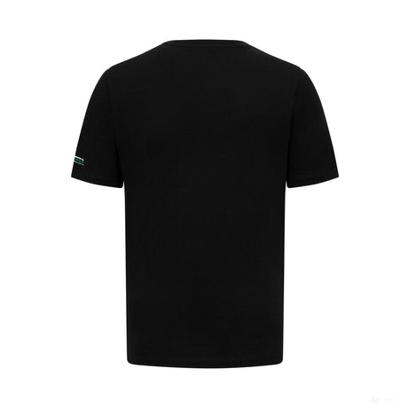 Mercedes t-shirt, Lewis Hamilton logo, black