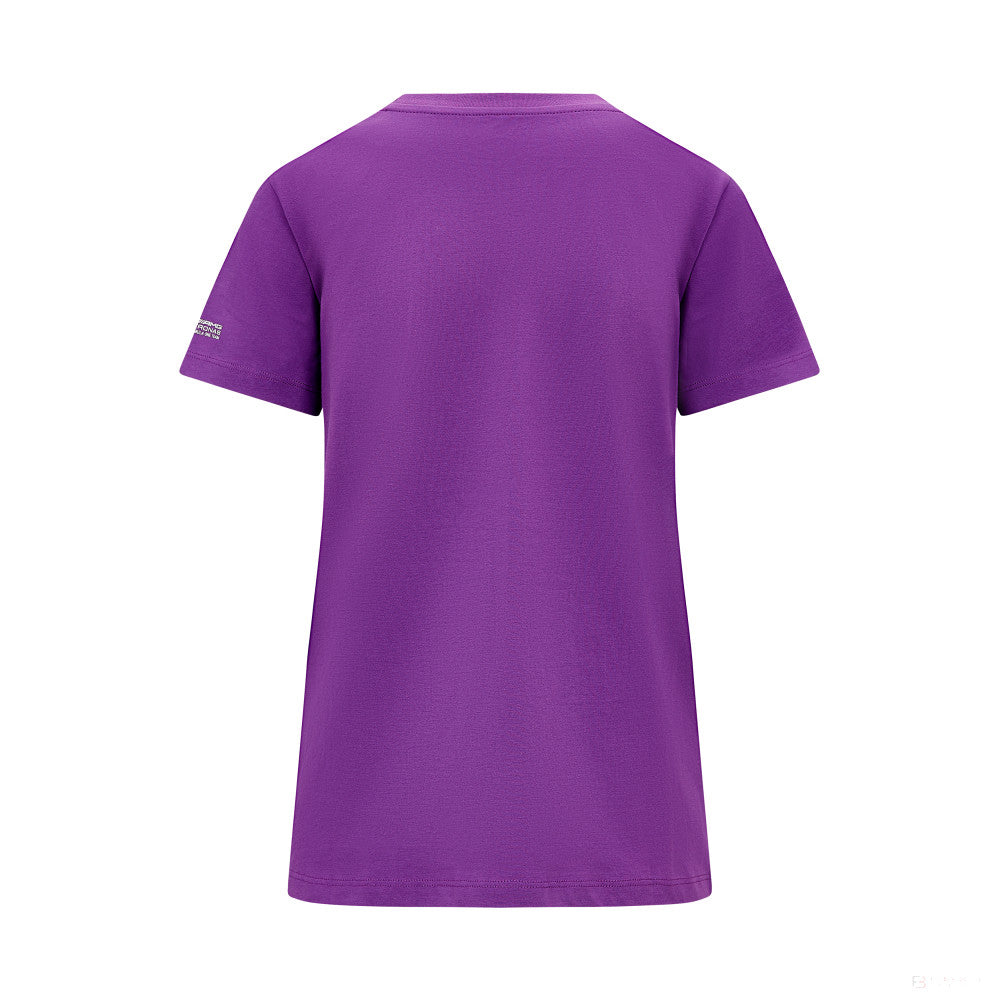 Mercedes t-shirt, Lewis Hamilton logo, purple - FansBRANDS®