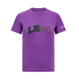 Mercedes t-shirt, Lewis Hamilton, kids, purple - FansBRANDS®