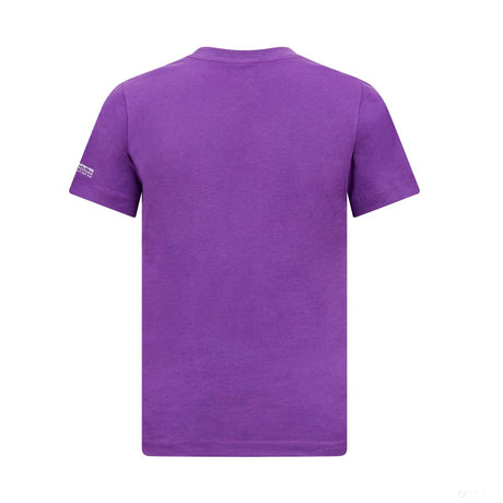 Mercedes t-shirt, Lewis Hamilton, kids, purple - FansBRANDS®
