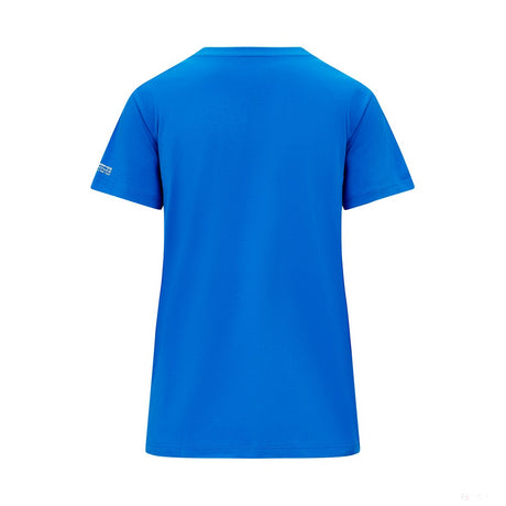 Mercedes t-shirt, George Russell logo, blue - FansBRANDS®