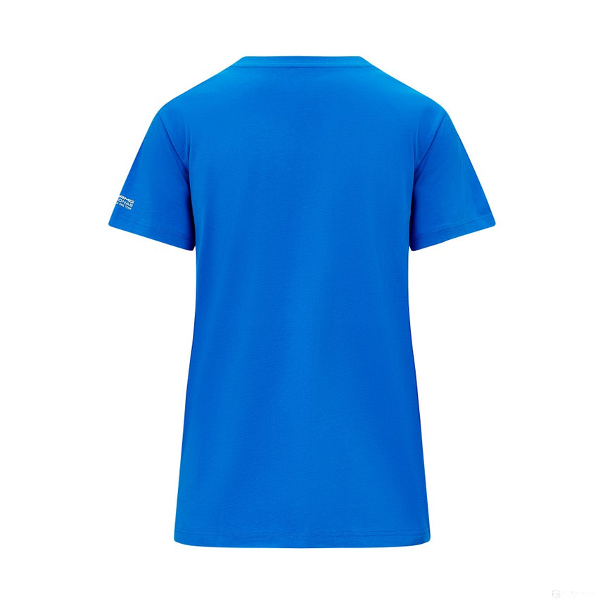 Mercedes t-shirt, George Russell logo, blue - FansBRANDS®