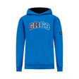 Mercedes sweatshirt, hooded, George Russell, kids, blue - FansBRANDS®